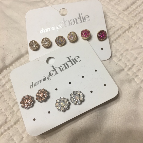 Brand New Charming Charlie Stud Pack - Picture 2 of 4